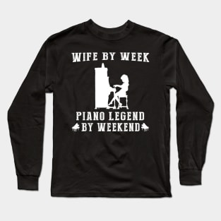 From Devoted Wife to Piano Legend: Weekend Maestro Tee & Hoodie Long Sleeve T-Shirt